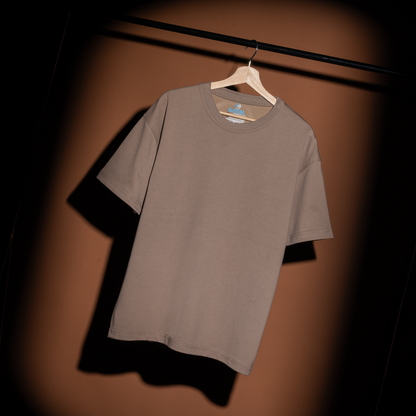 Oversized Plain Cotton T-Shirt