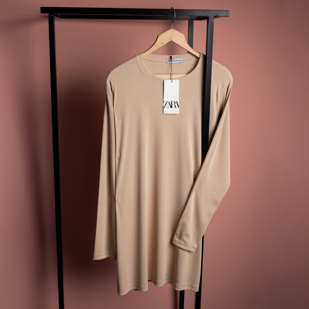 Zara Women's Basic T-shirt Long