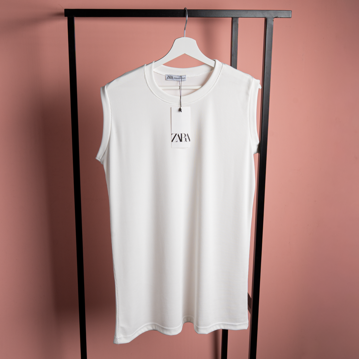 Zara Women's Oversized Basic Cut T-Shirt