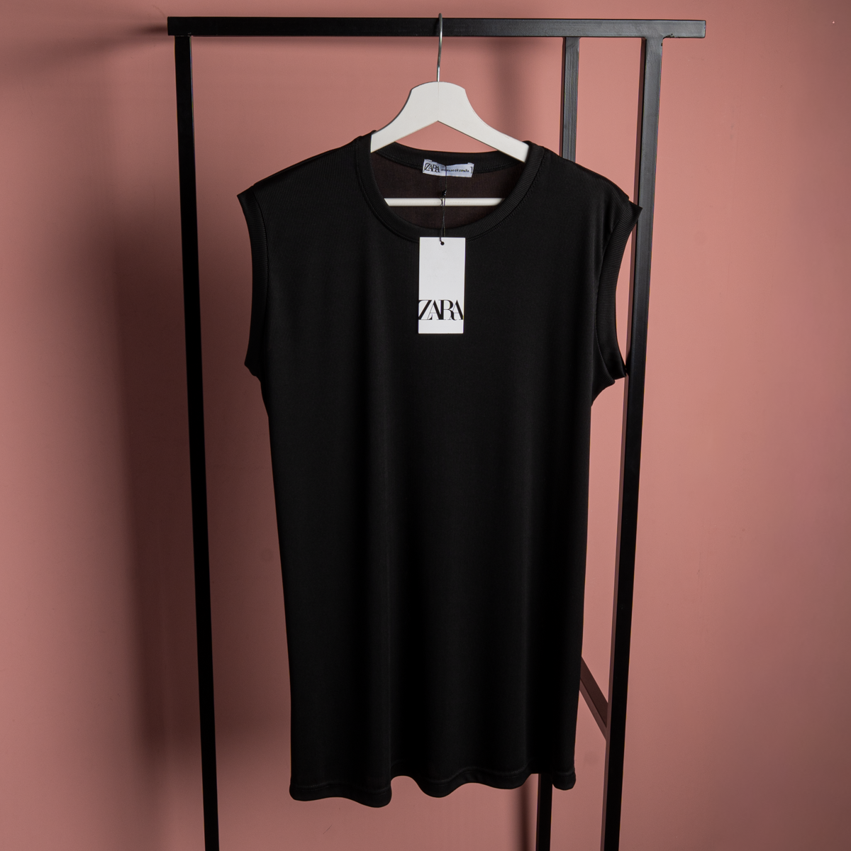 Zara Women's Oversized Basic Cut T-Shirt