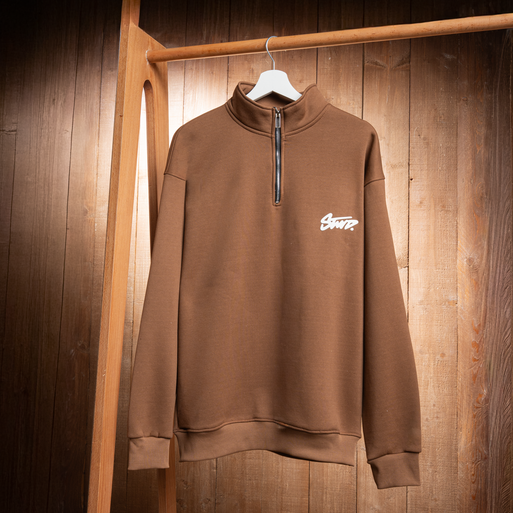 STWD Cotton Half-Zip Sweatshirt