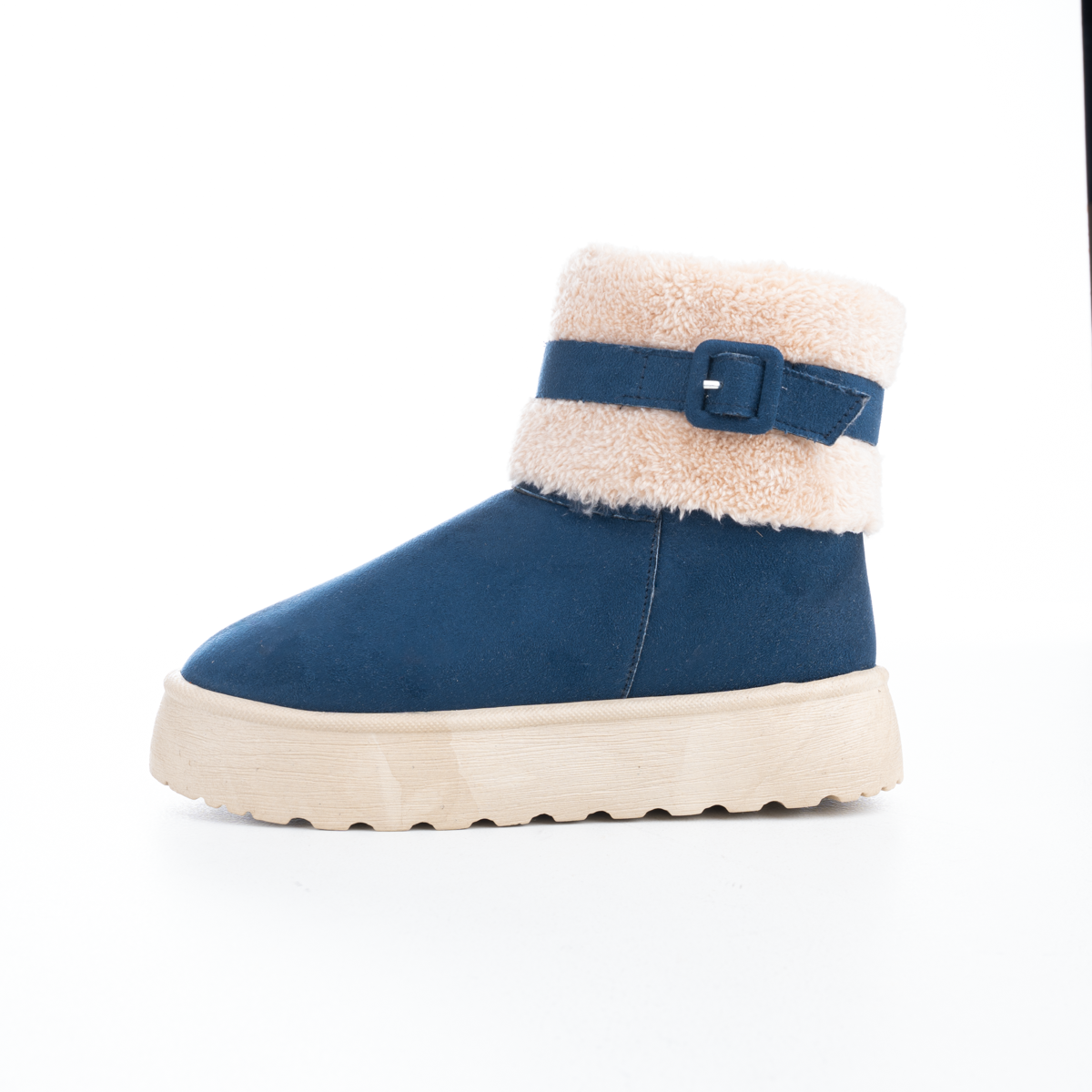 Winter Suede Half Boots
