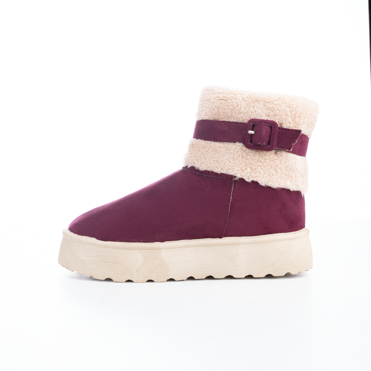 Winter Suede Half Boots