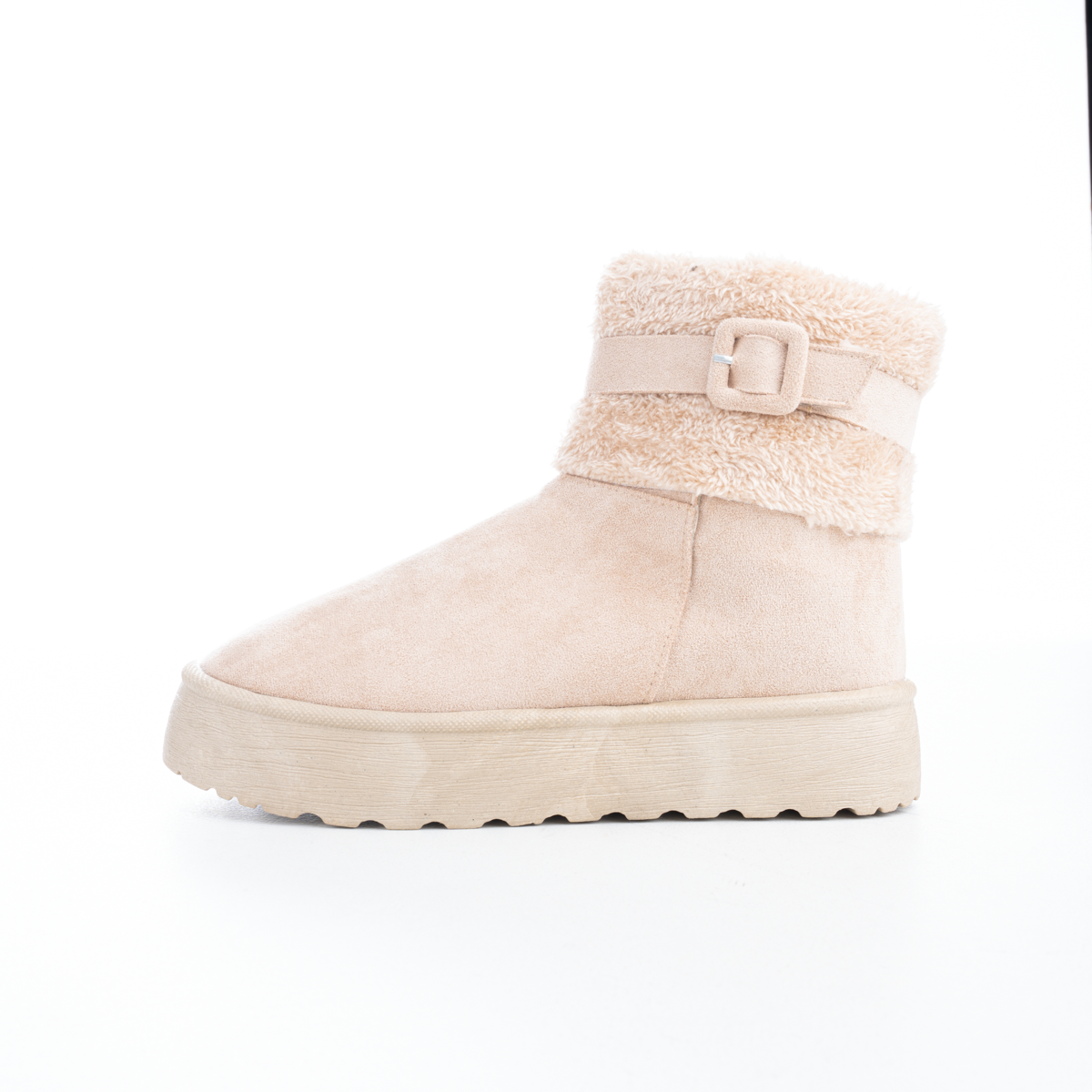 Winter Suede Half Boots