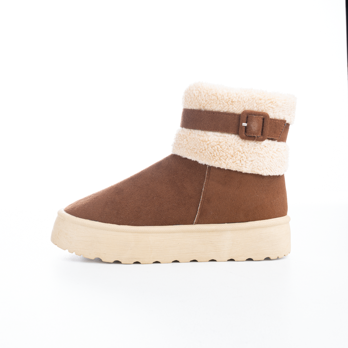 Winter Suede Half Boots