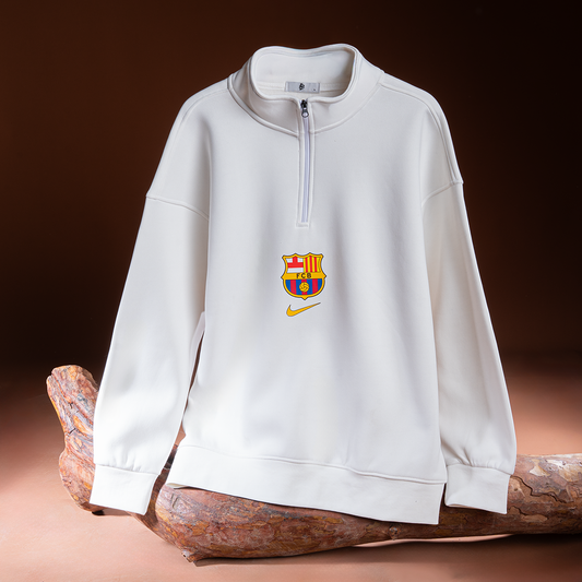 Quarter Zipper Barcelona T-Shirt