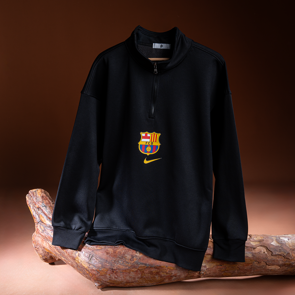 Quarter Zipper Barcelona T-Shirt