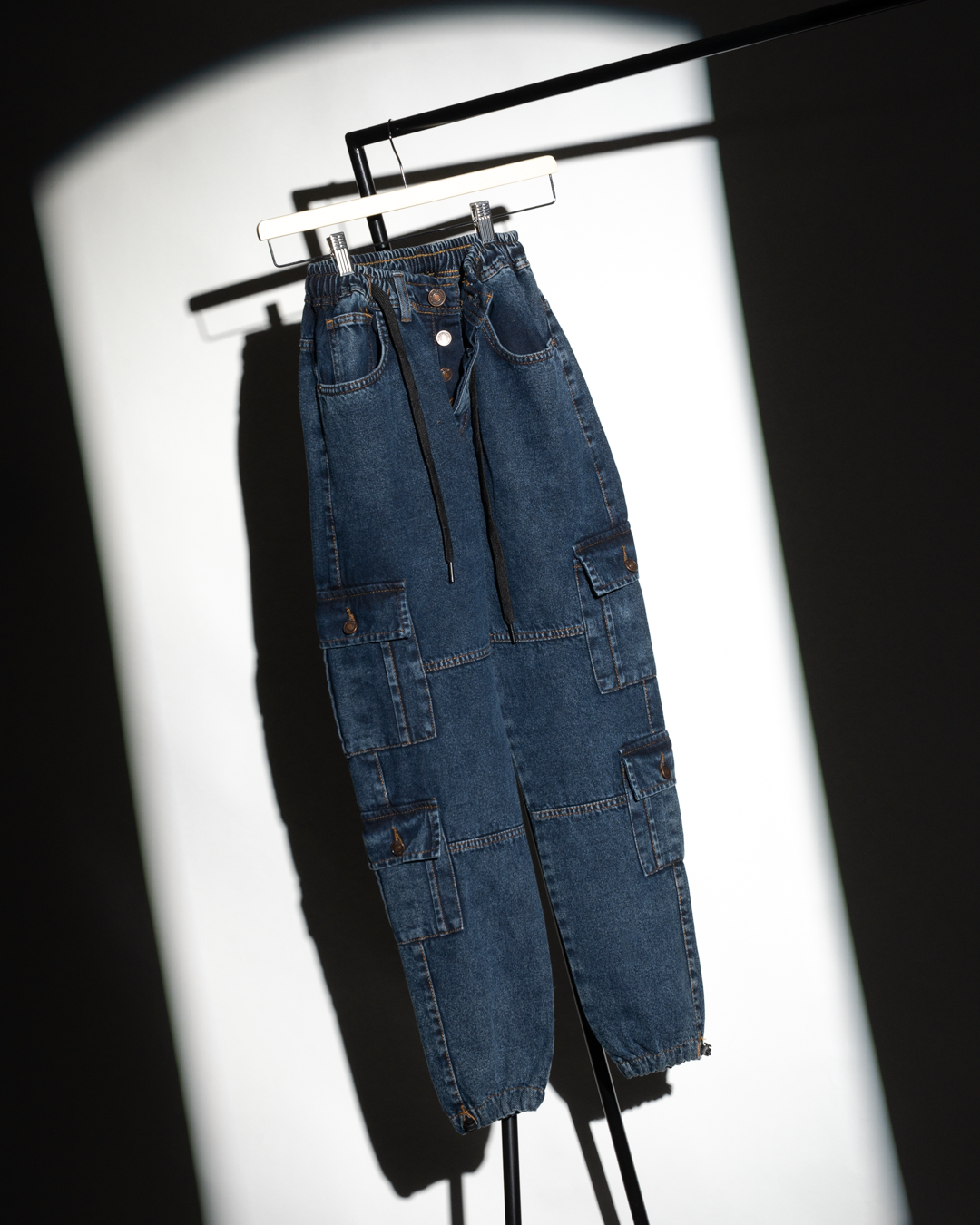 Men’s Denim Cargo Shorts