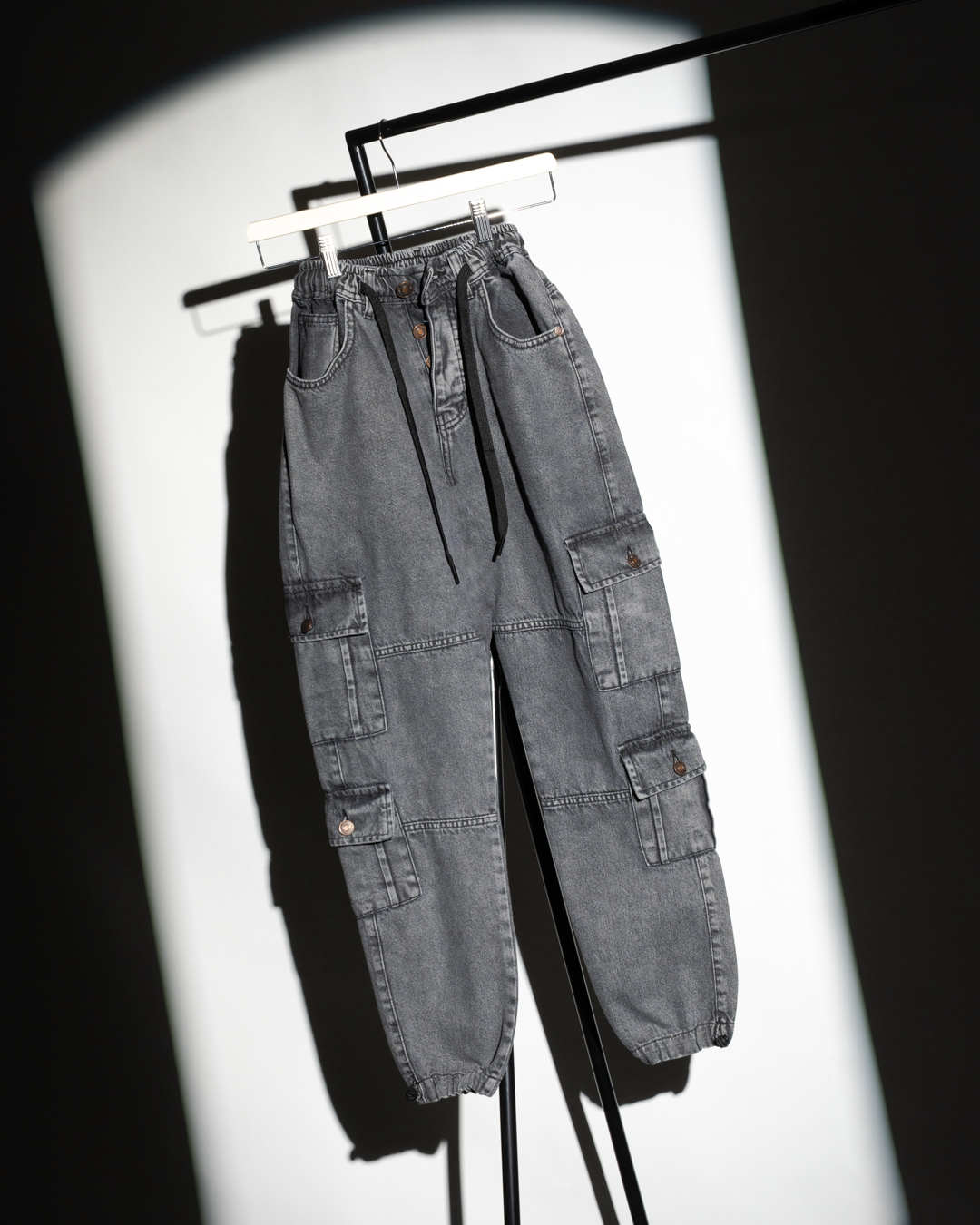 Men’s Denim Cargo Shorts