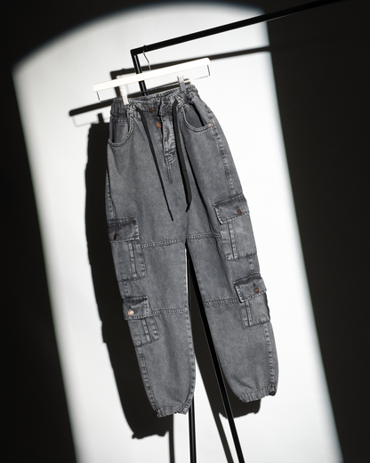 Men’s Denim Cargo Shorts