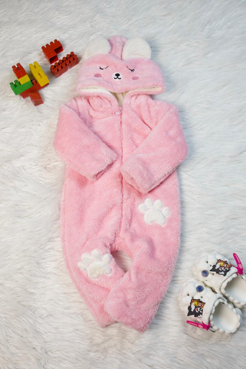 Kids Winter Fleece Overalls